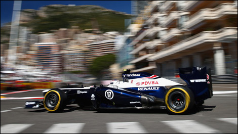 F1 Valtteri Bottas Williams Monaco