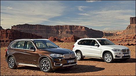 2014 BMW X5 3/4 view