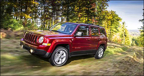 2013 Jeep Patriot 3/4 view