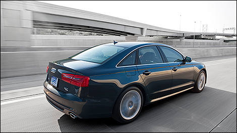 2013 Audi A6 side view
