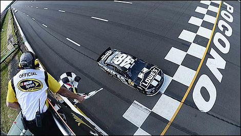NASCAR Jimmie Johnson Pocono International Raceway