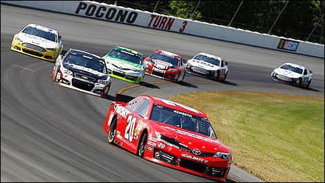  NASCAR Pocono Turn 3