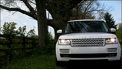 2013 Range Rover Supercharged  front view