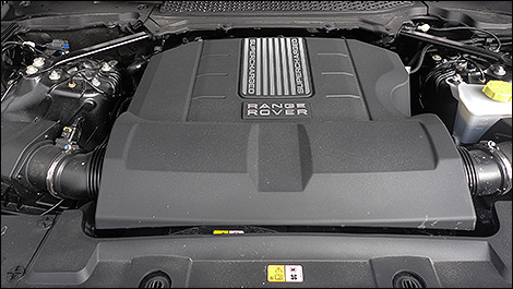 2013 Range Rover Supercharged  engine