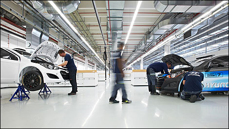 Hyundai Motorsport facility