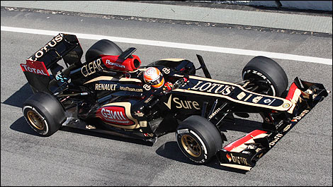 F1 Lotus Romain Grosjean E21