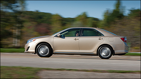 2013 Toyota Camry LE side view