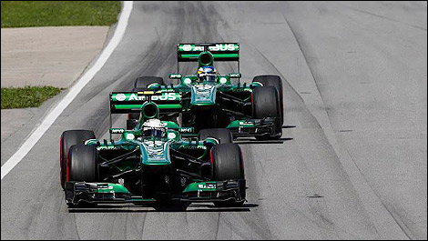 F1 Caterham Giedo Van der Garde Charles Pic