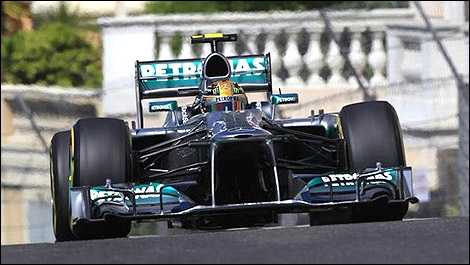 F1 Lewis Hamilton Monaco Mercedes