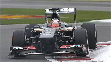F1 Sauber C32 Nico Hulkenberg Ferrari