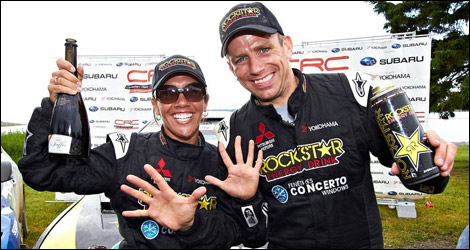 Antoine L'Estage, Nathalie Richard, Canadian Rally Championship, Baie-des-Chaleurs