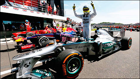 F1 Nico Rosberg Mercedes W04