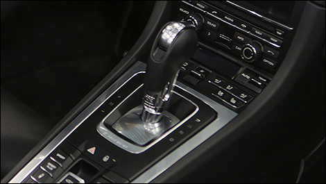 2013 Porsche 911 Turbo S Cabriolet shifter