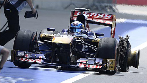 F1 Toro Rosso JEV tire