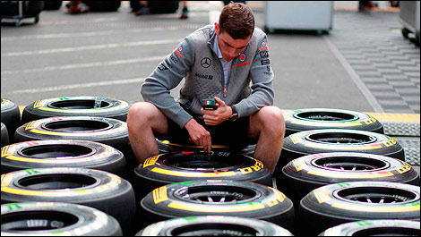 F1 Pirelli tires