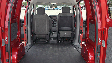 2013 Nissan NV200 inside