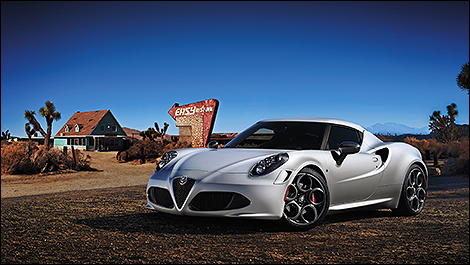 Alfa Romeo 4C 3/4 view