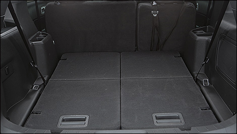 2013 Ford Explorer Sport cargo area