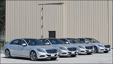 2014 Mercedes-Benz S-Class 3/4 view