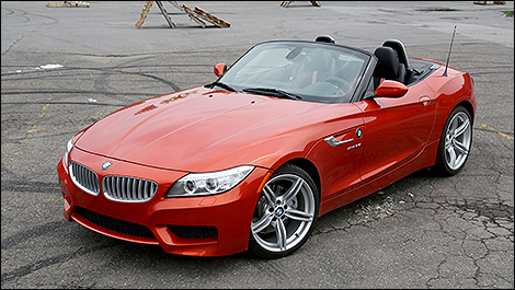 2014 BMW Z4 sDrive35i 3/4 view
