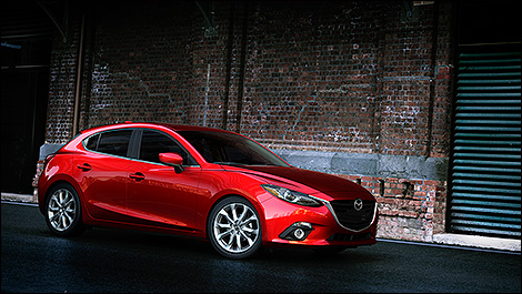 2014 Mazda3 3/4 view