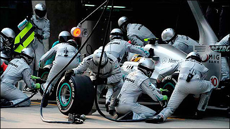 F1 Mercedes AMG