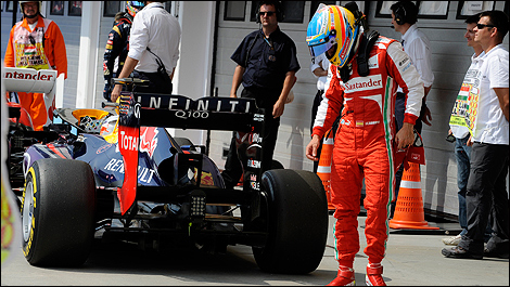 F1 Red Bull Fernando Alonso Hungary