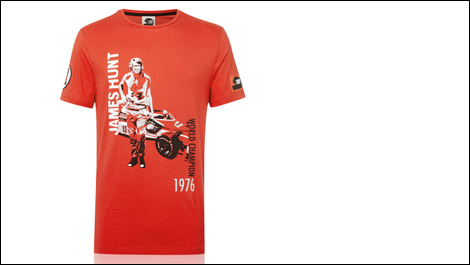 F1 James Hunt t-shirt