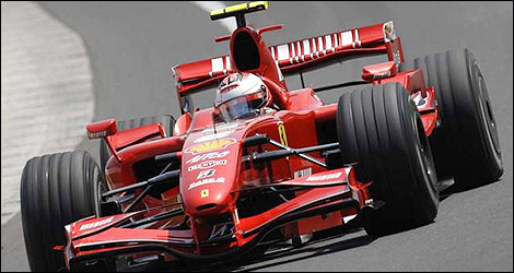 F1 Ferrari Kimi Raikkonen 2007