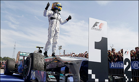 F1 Mercedes AMG Lewis Hamilton