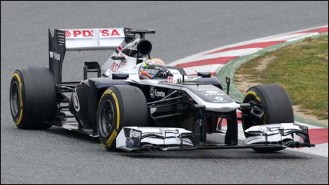 F1 Williams FW35 Pastor Maldonado