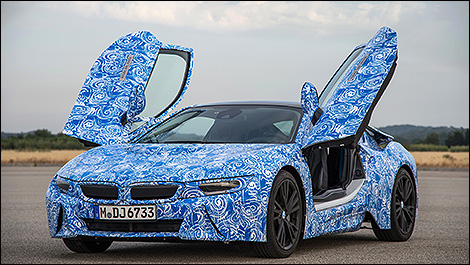 BMW i8 3/4 view