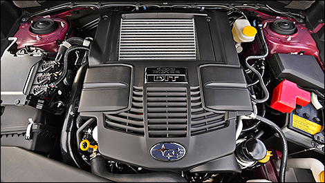 2014 Subaru Forester 2.0XT engine