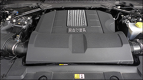 2013 Range Rover Supercharged engine