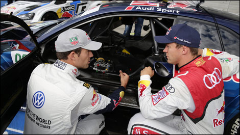 Sébastien Ogier, Mattias Ekström, Audi RS 5 DTM