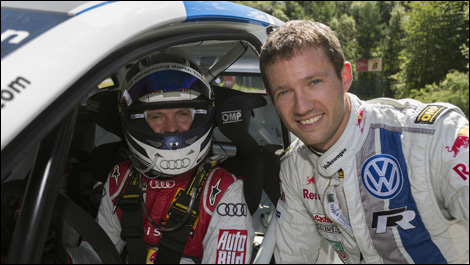 Mattias Ekström, Sébastien Ogier, WRC