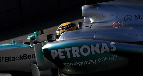 Lewis Hamilton, Mercedes W04