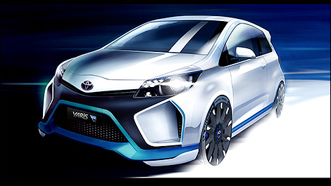 Toyota Yaris Hybrid-R concept