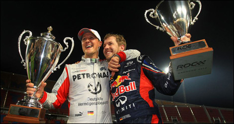 Michael Schumacher, Sebastian Vettel, ROC