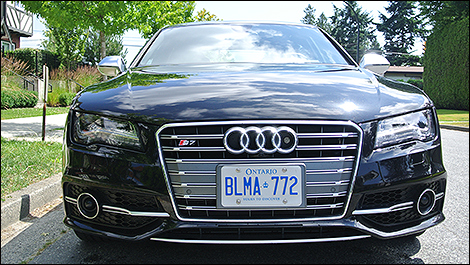 2013 Audi S7 4.0 TFSI front view