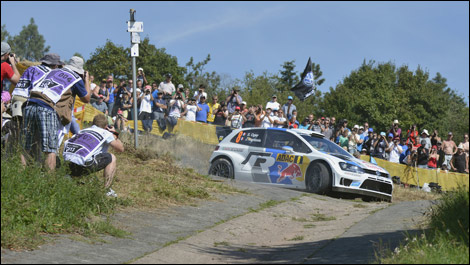 Sébastien Ogier, Rallye Deutschland, Volkswagen Polo R WRC