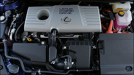 2013 Lexus CT200h F-Sport engine