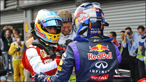 F1 Sebastian Vettel Fernando Alonso