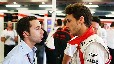 F1 Marussia Jules Bianchi Nicolas Todt