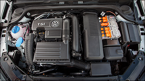 2013 Volkswagen Jetta Turbo Hybrid engine
