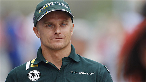 F1 Caterham Heikki Kovalainen