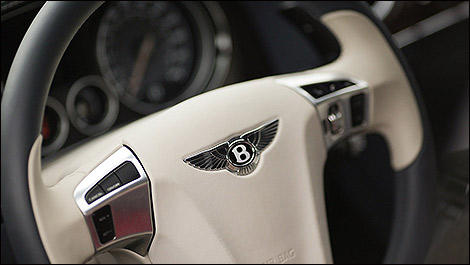 2014 Bentley Continental Flying Spur W12 Mulliner steering