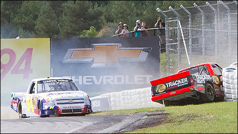 Not a race, but a demolition derby