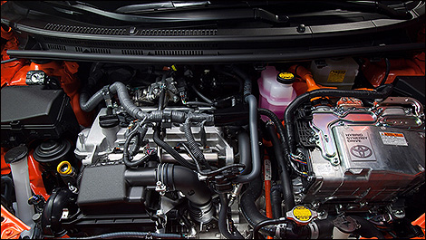 2013 Toyota Prius c Technology engine