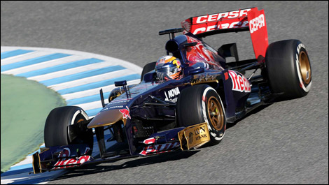 F1 Toro Rosso STR8 Jean-Eric Vergne